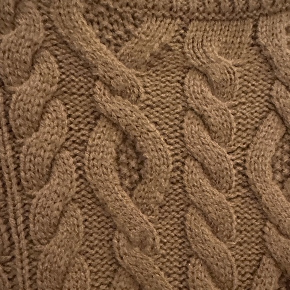 JLUXLABEL Chocolate Cable Knit Mini Dress - Picture 5 of 15